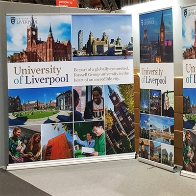 University of Liverpool - Bannerstands